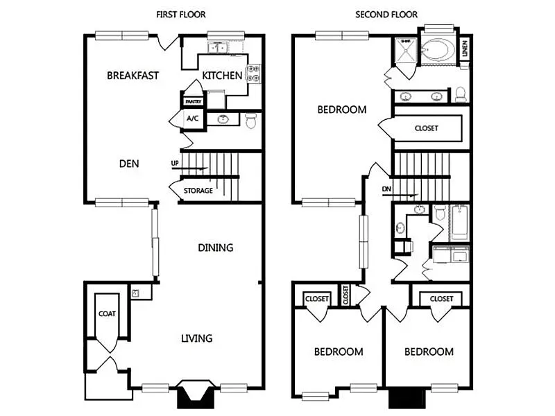 Floor plan Houston