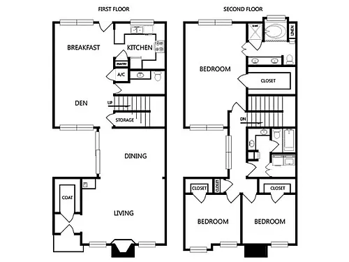 Floor plan Houston