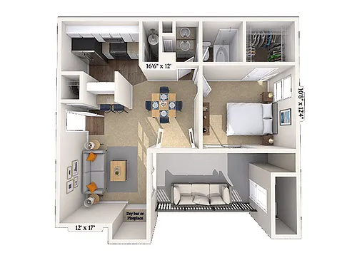 Floor plan Beaumont