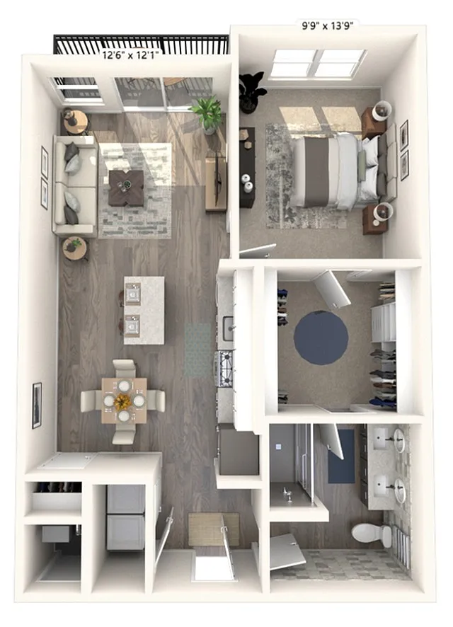 Floor plan Aria 3