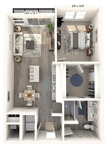 Floor plan Aria 3