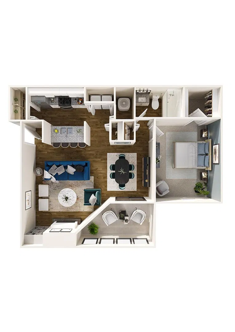 Floor plan The Cottonwood