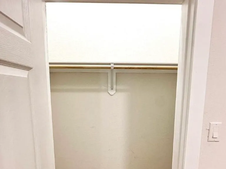 Workroom Guest closet/ Storage.