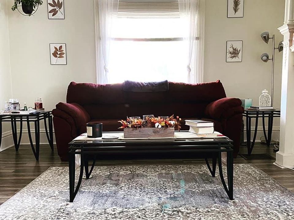 Living room furnished