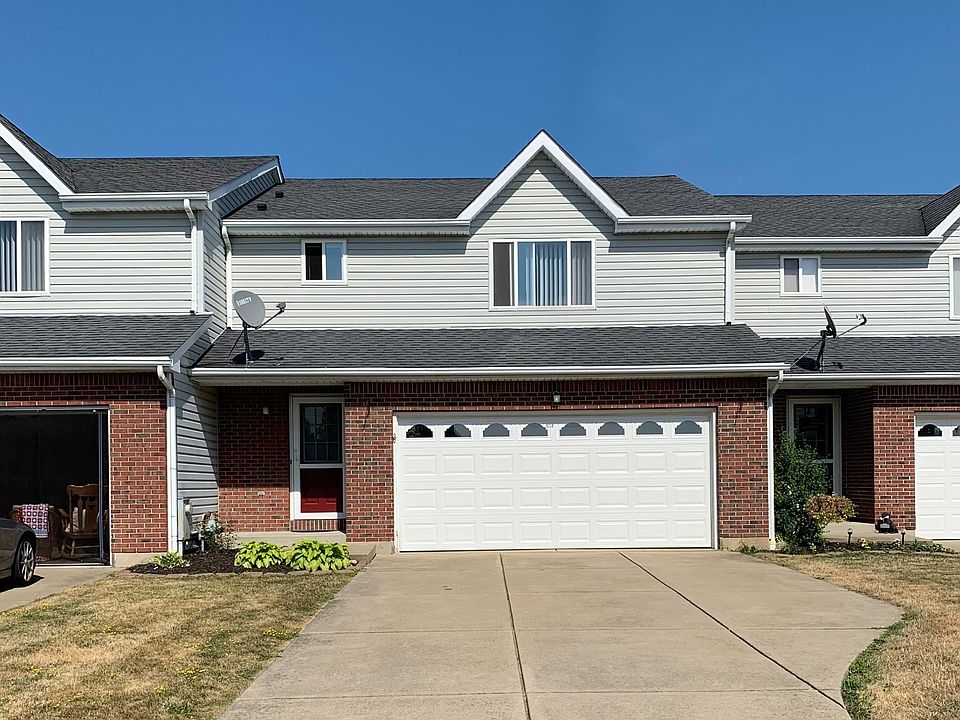 Front of townhouse