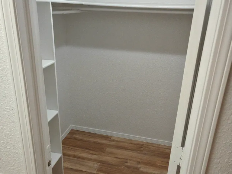 Master walk in closet