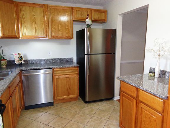 Stainless steel appliances.