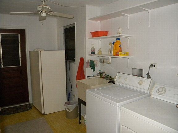 Laundry area