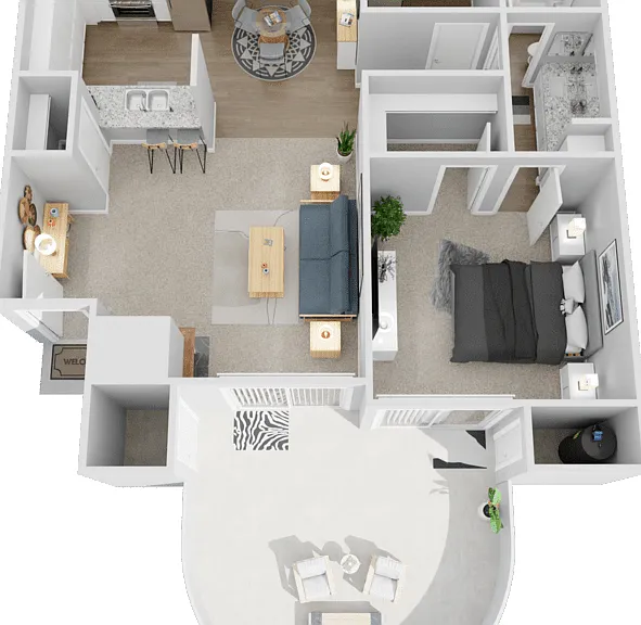 Plan A Floorplan Diagram