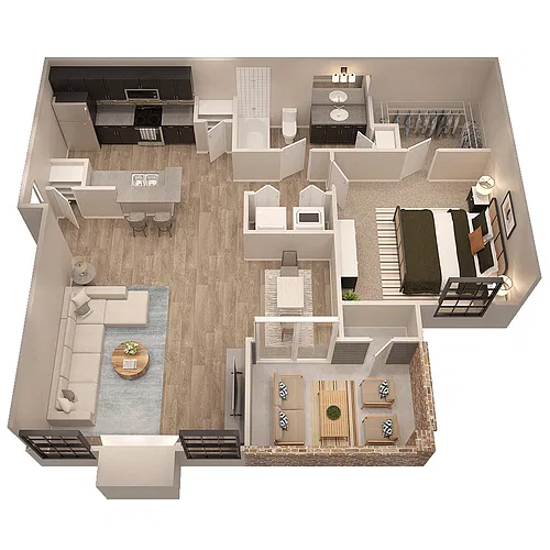Floor plan Parkside Caroline