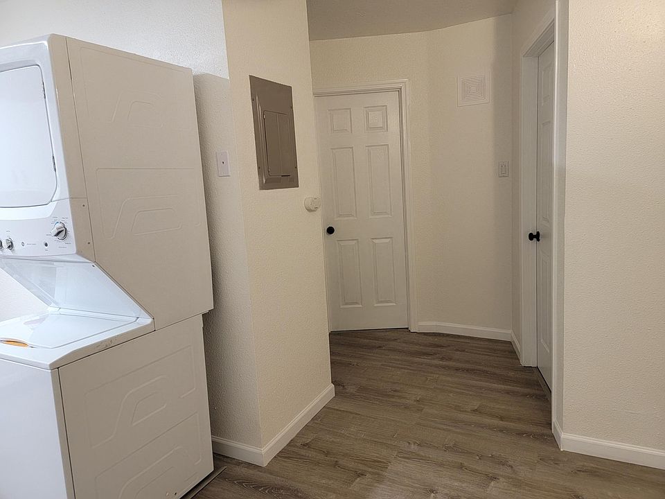 Front door to bedroom view