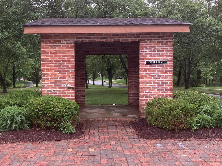 Neighborhood entrance.