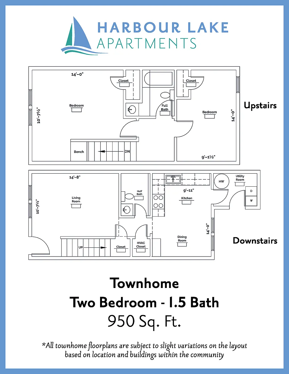 Floor plan The Harbour Renovated