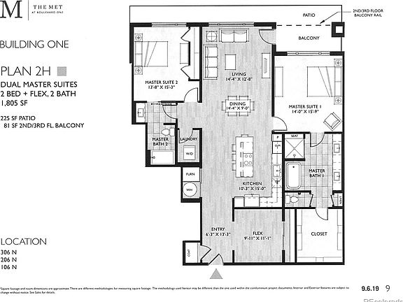 2nd image of 6619 E Lowry Blvd #306