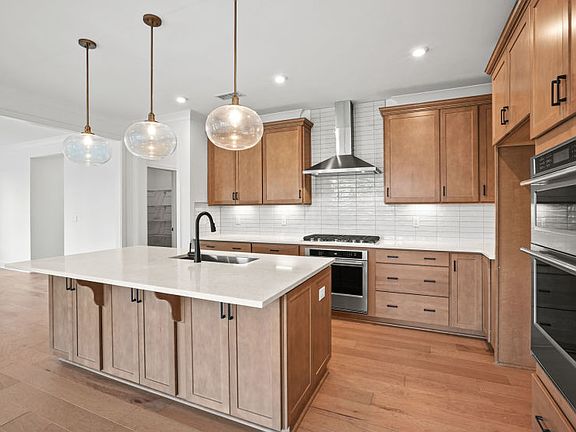 Spacious Kitchen with an Island