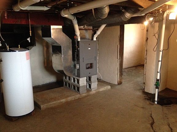 New Furnace, WH, and Sump