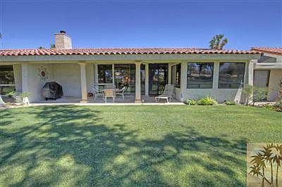 Rear patio - plenty of room for entertaining.