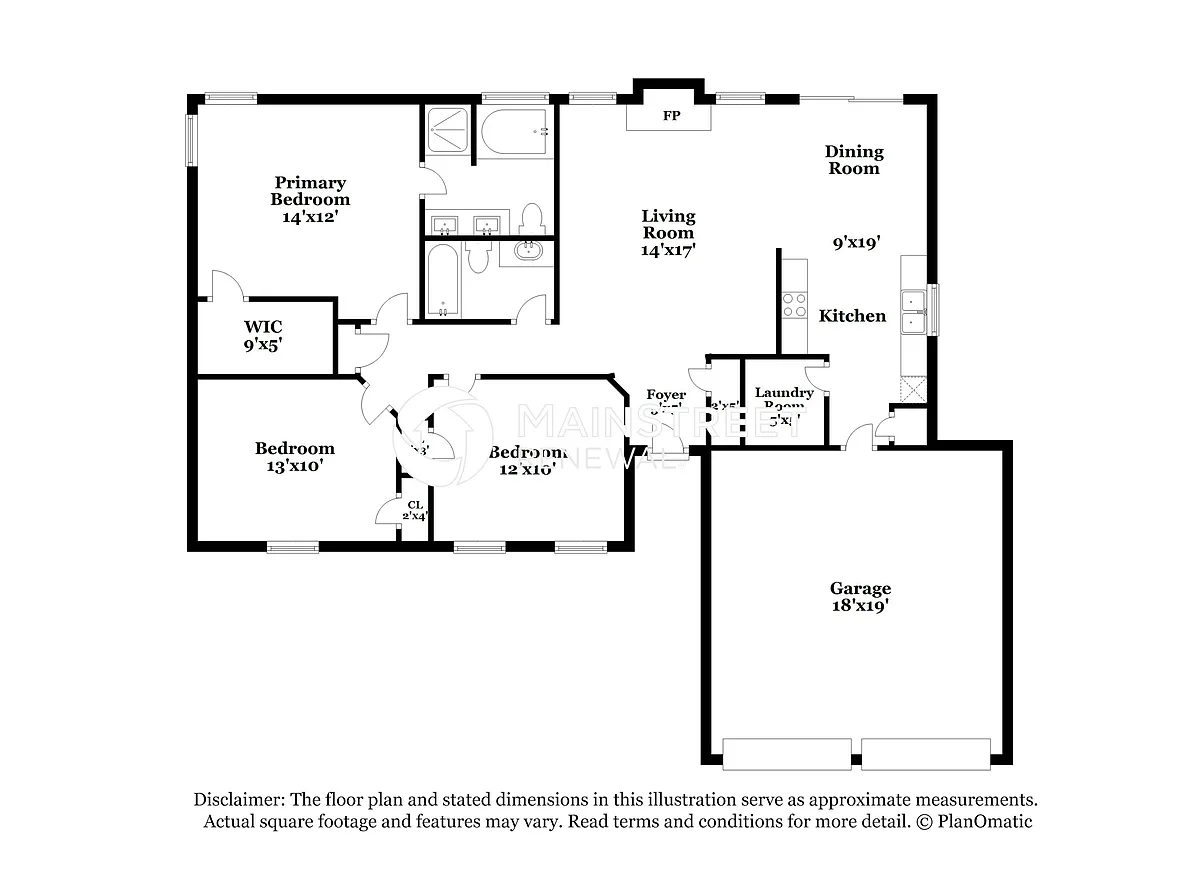 Floor Plan - 4959 Wolfcreek Vw