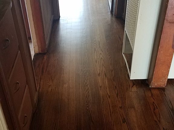 Hall with closet