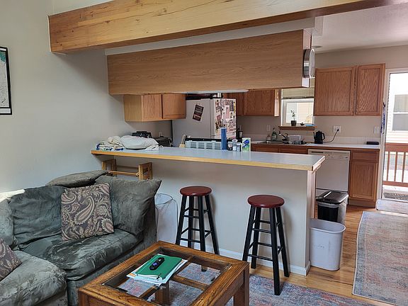 Living/Kitchen view