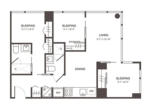 Floor plan XL1