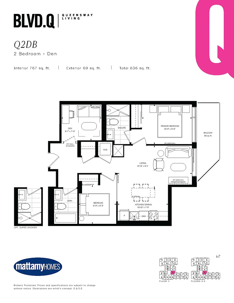 Q2DB Plan, BLVD. Q photo 1
