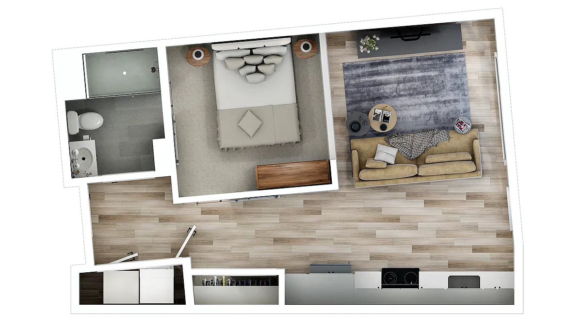 Floor plan The Clare