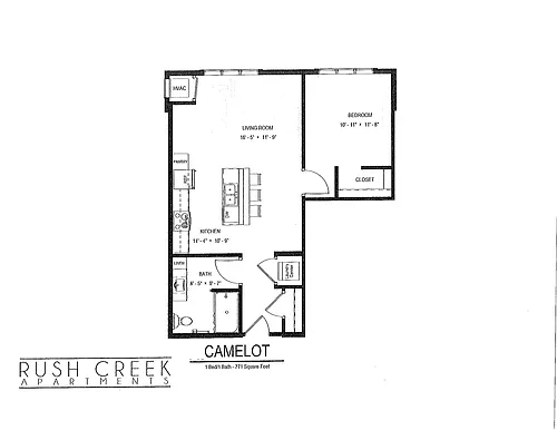 Floor plan CAMELOT