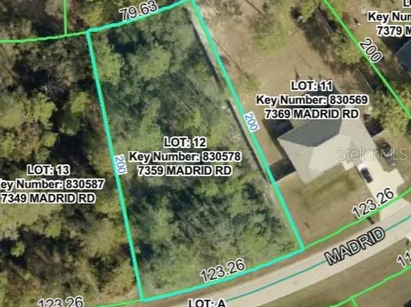 7359 Madrid Rd Lot 12, Brooksville, FL 34613
