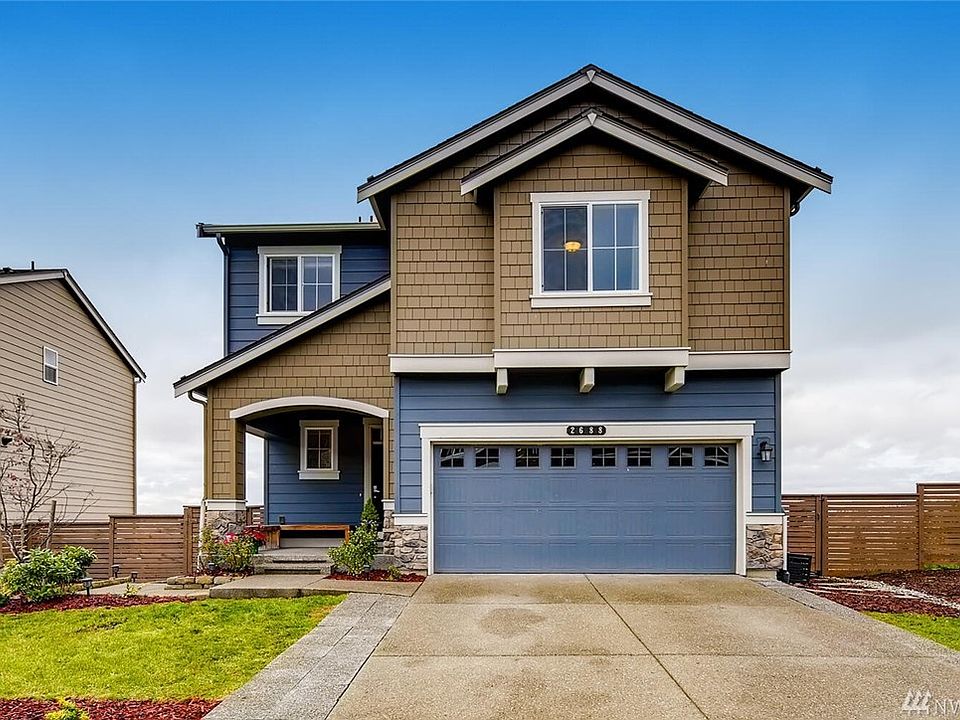 Beautiful home is better than new! Large lot offers plenty of room between neighbors with gated access to the back yard on either side. No neighbors behind - only views galore!