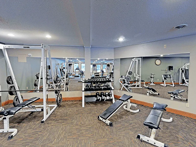 Well-Equipped Fitness Center