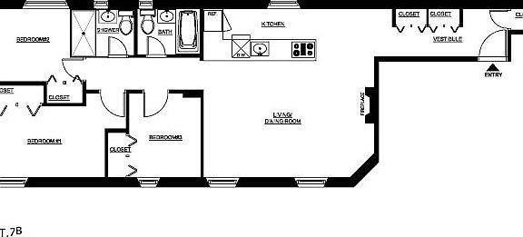 2nd image of 121 Madison Ave APT 7B