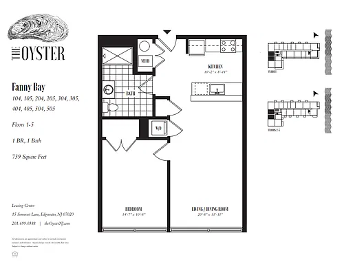 Floor plan Fanny Bay