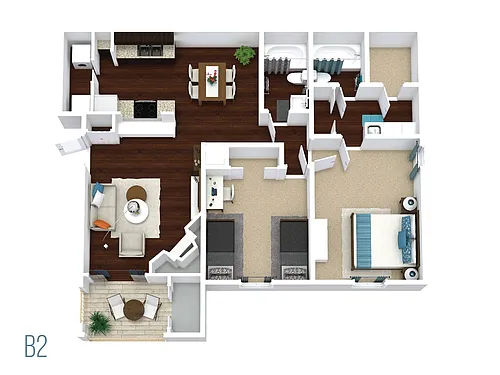 Floor plan B2
