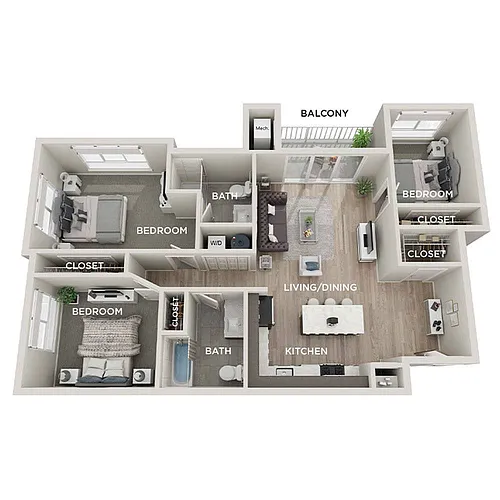 Floor plan D