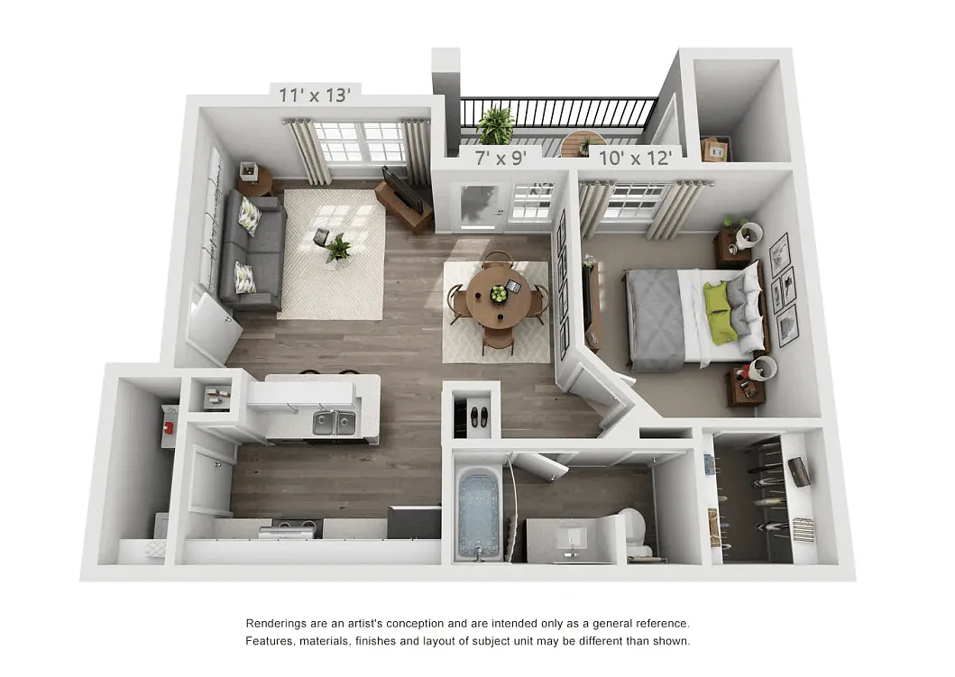 Floor plan Hawthorne Upgraded