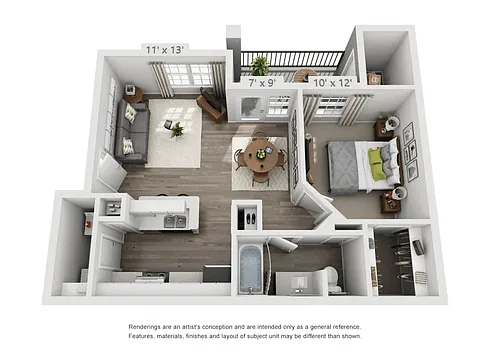 Floor plan Hawthorne Upgraded