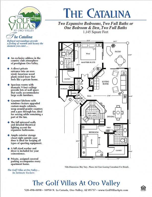 Floor plan Catalina