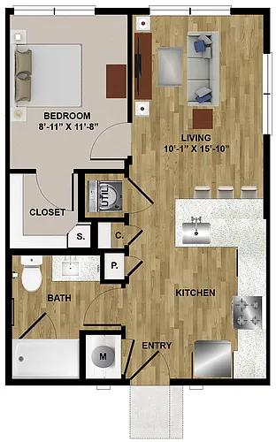 Floor plan S1 Alt