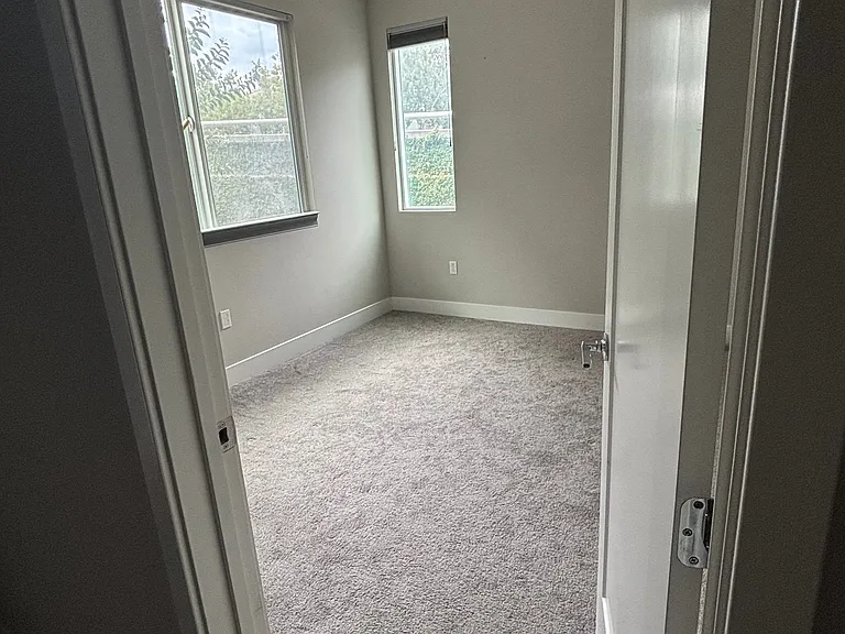 1st Floor bedroom with connected bathroom with full shower and bath.