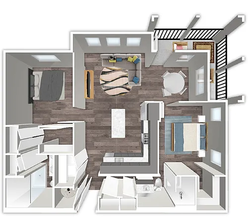 Floor plan Sandpiper