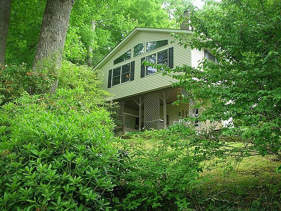 mature landscaping
