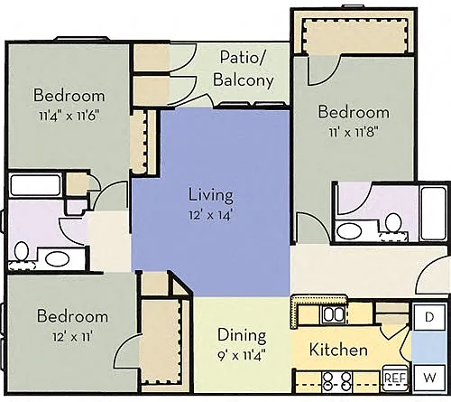 Floor plan Riviera