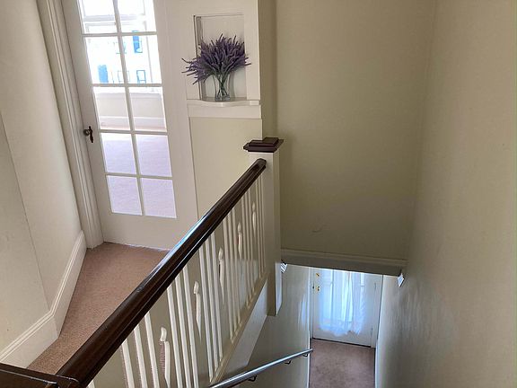 Top of the interior stairs.