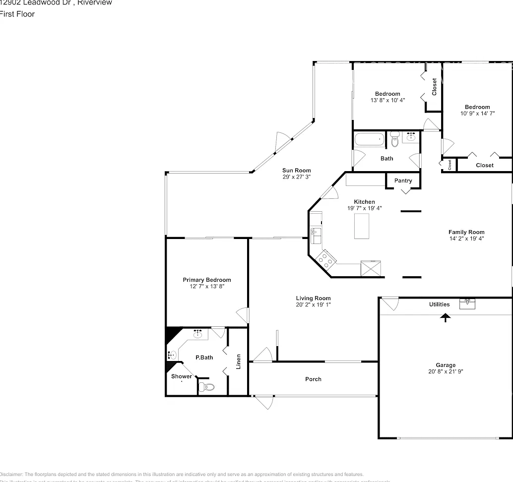 12902 Leadwood Dr Riverview, FL 33579 — Photo 2