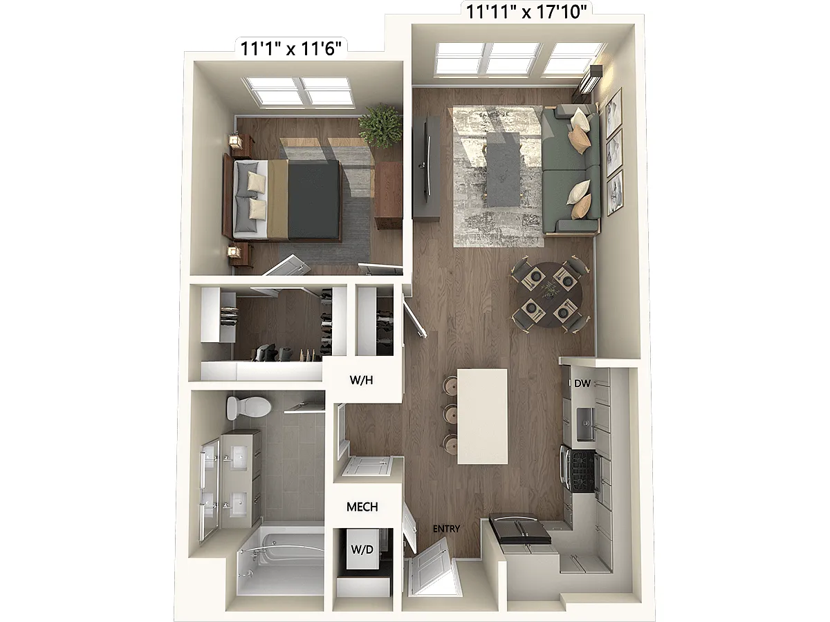 Floor plan A2-Upgrade