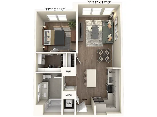 Floor plan A2-Upgrade