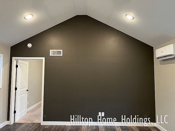 Contrast wall in living room