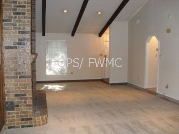 Living facing front entry