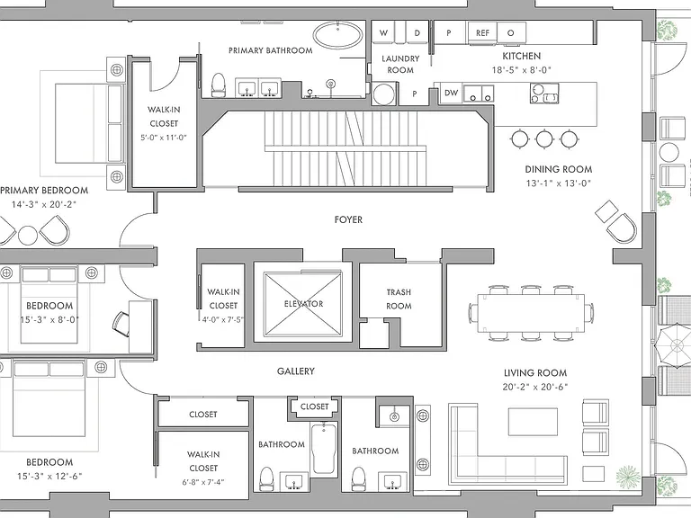 324 W 108th St #Penthouse 2 — Photo 2